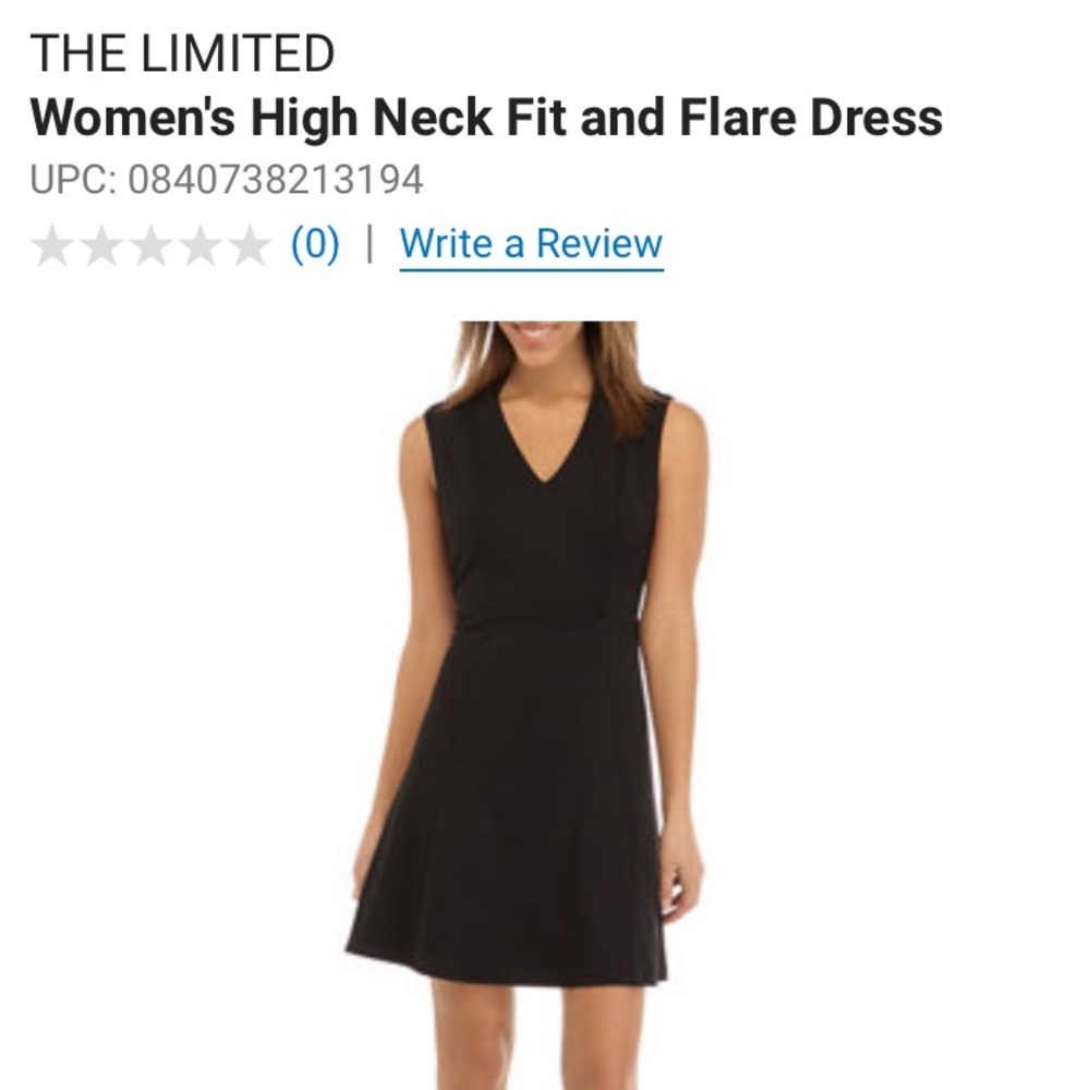 NWOT - The Limited Fit and Flare Dress - Large